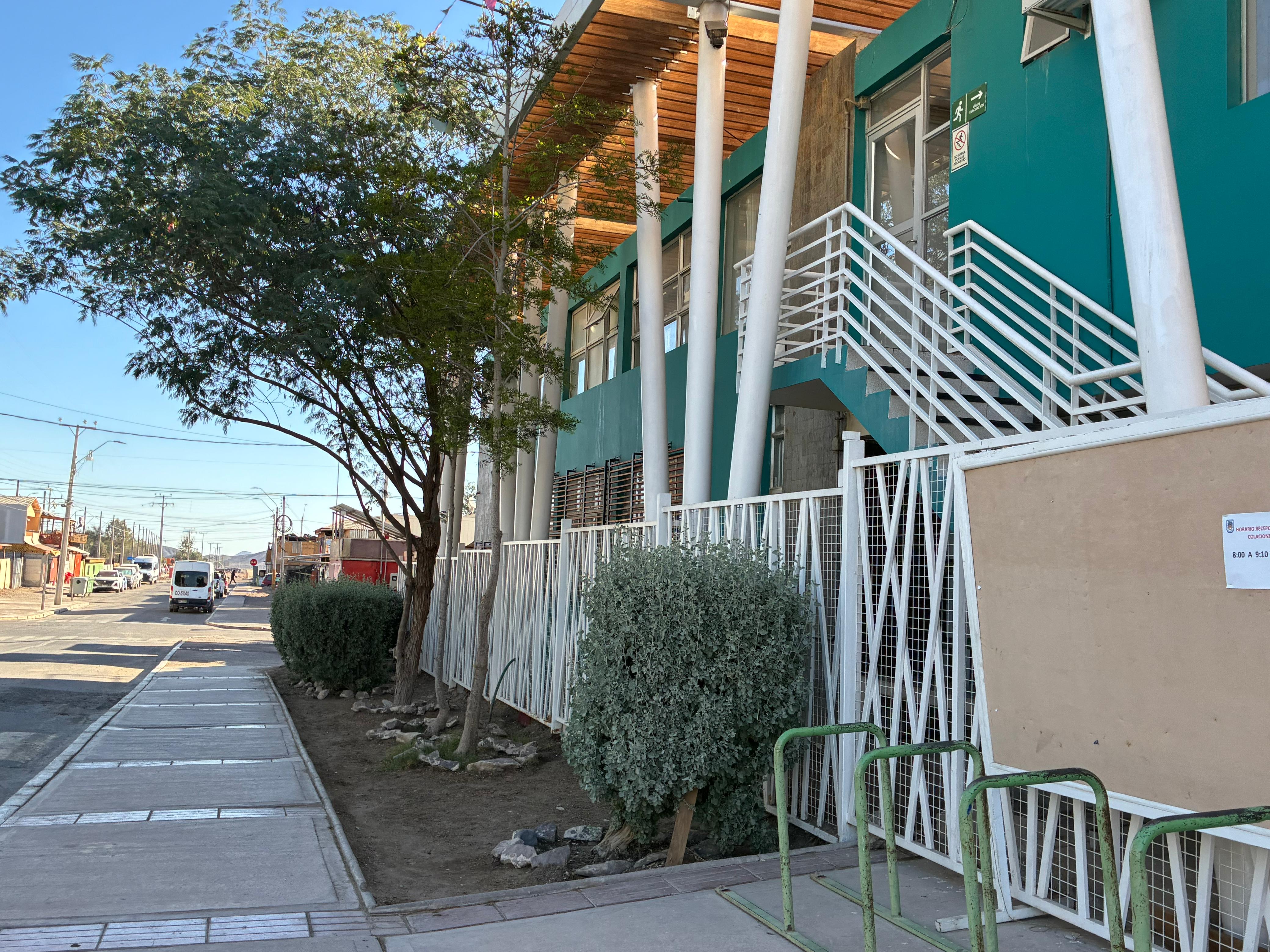 Edificio del Complejo Educativo Caracoles